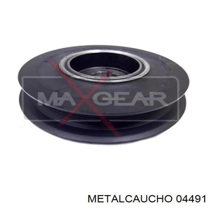 Купити 04491 Metalcaucho Шків колінчастого вала
