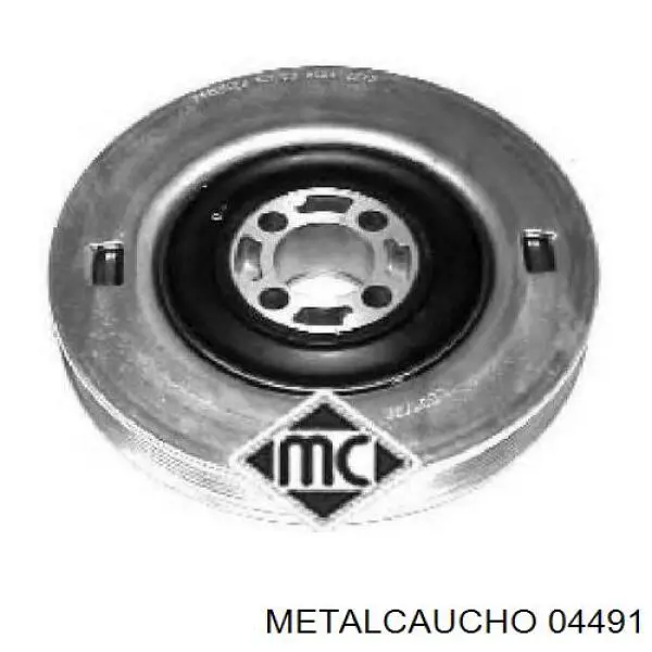 Шків колінвала 04491 Metalcaucho