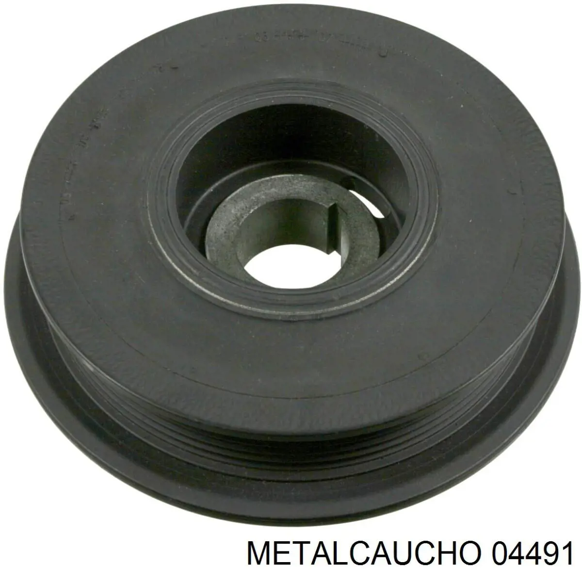 04491 Metalcaucho Демпфер колінвалу