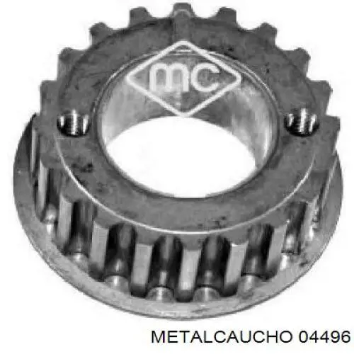 04496 Metalcaucho шків колінвала