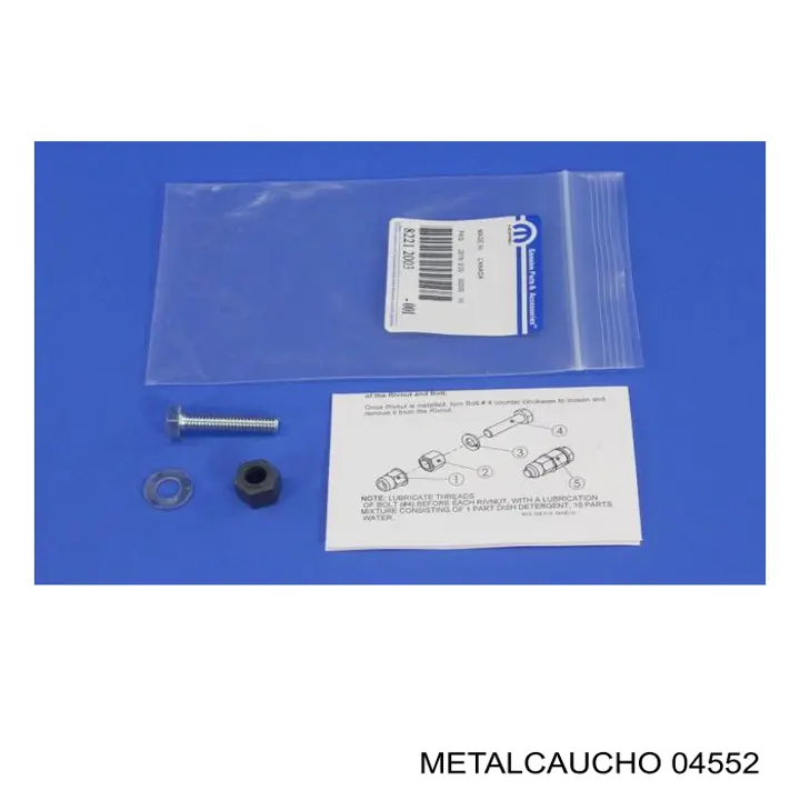 Сайлентблок задньої балки/підрамника Metalcaucho 4552 ціна, від 31.19 USD
