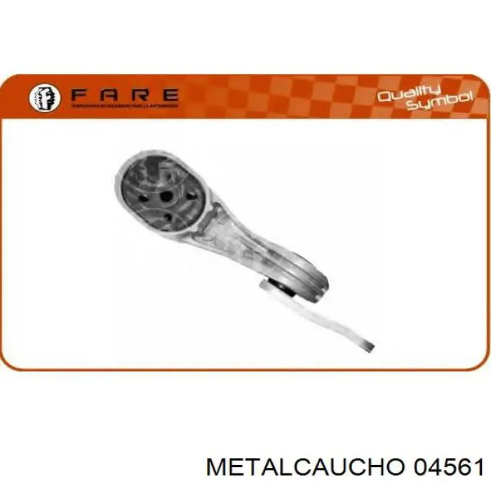 04561 Metalcaucho подушка (опора двигуна, задня)