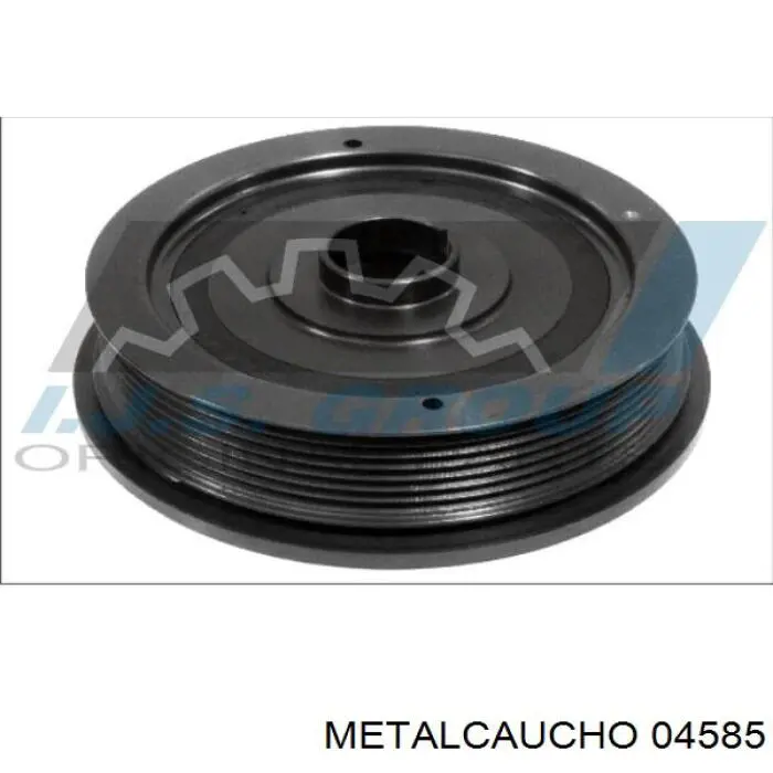 Купити 04585 Metalcaucho Шків колінчастого вала