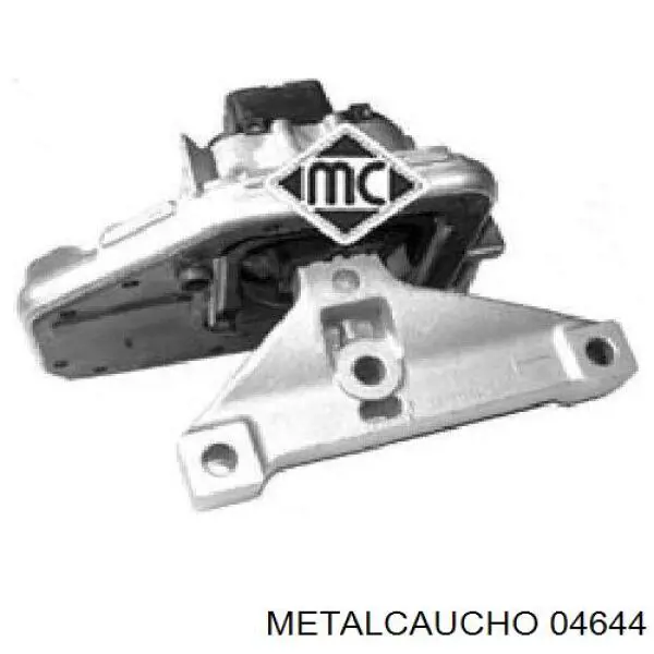Купити 04644 Metalcaucho Подушка (опора) двигуна, права