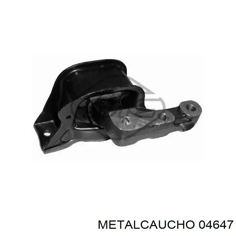 04647 Metalcaucho подушка (опора двигуна, права)