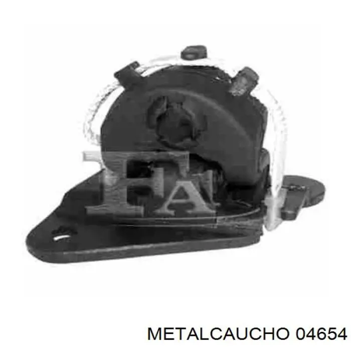 Подушка кріплення глушника Metalcaucho 04654 ціна, від 6.79 USD