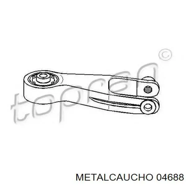Купити 04688 Metalcaucho Задня опора двигуна