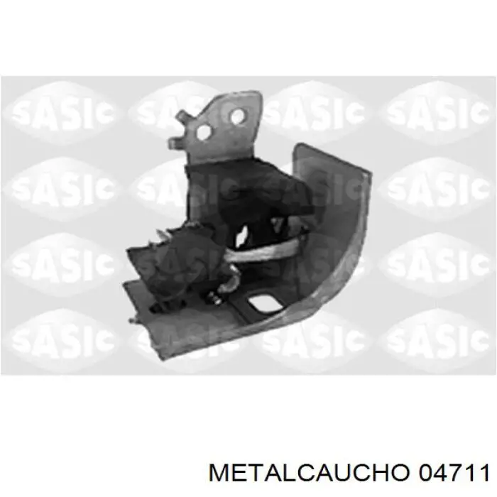 Кронштейн/хомут глушника, задній 04711 Metalcaucho