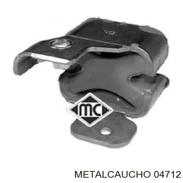 Подушка кріплення глушника Metalcaucho 04712 ціна, від 10.31 USD