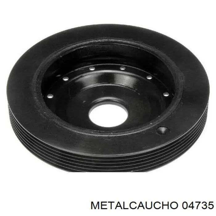 Шків колінвала (демпфер ) Metalcaucho 04735 ціна, від 50.38 USD