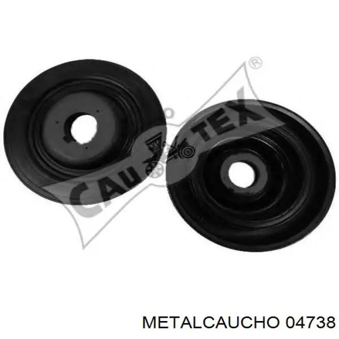 Демпферний шків колінвала Metalcaucho 04738