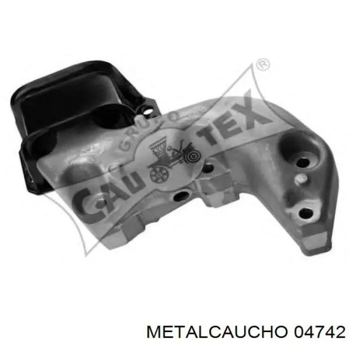 4742 Metalcaucho подушка (опора двигуна, права)