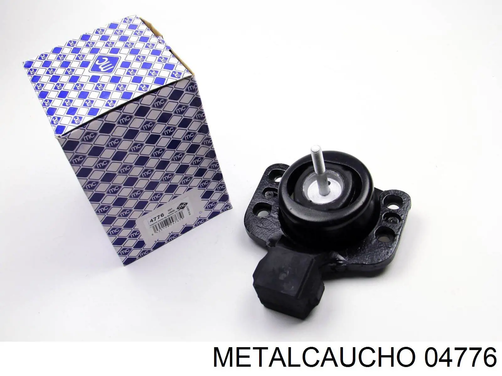 04776 Metalcaucho подушка (опора двигуна, права)