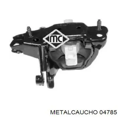 Купити 04785 Metalcaucho Подушка (опора) двигуна, ліва