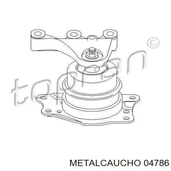 Купити 400539 Maxgear Подушка (опора) двигуна, права