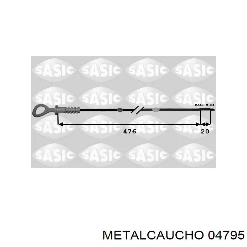 Купити 04795 Metalcaucho Щуп рівня олії