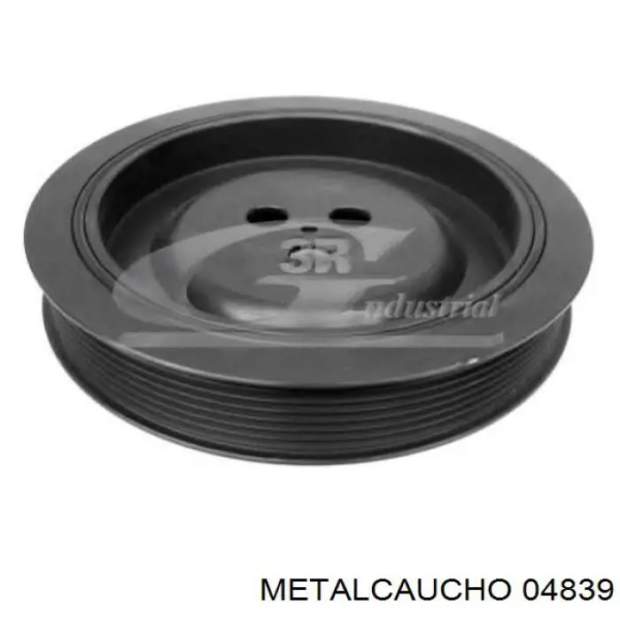 Купити 04839 Metalcaucho Шків колінчастого вала