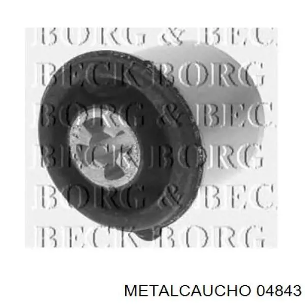 Купити 04843 Metalcaucho Сайлентблок задньої балки