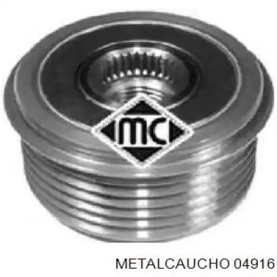Інерційний шків Metalcaucho 04916 ціна, від 25.61 USD