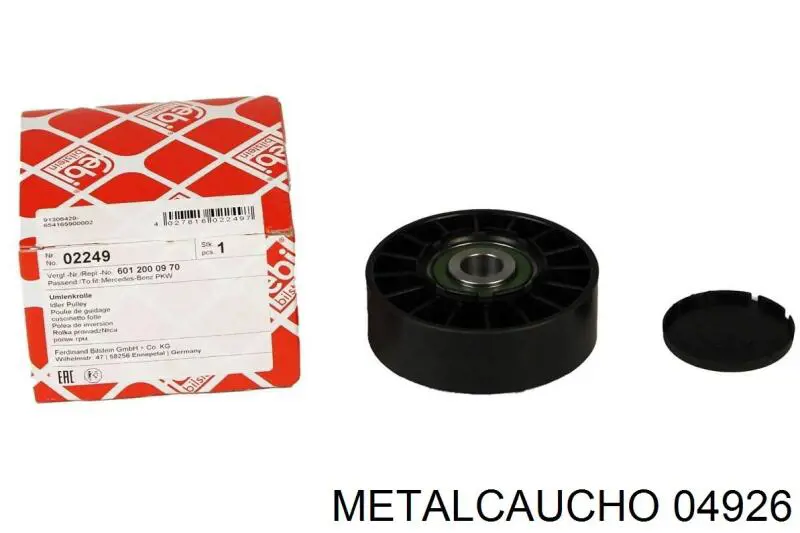 Купити 04926 Metalcaucho Натяжний ролик