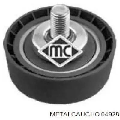 04928 Metalcaucho ролик натягувача приводного ременя