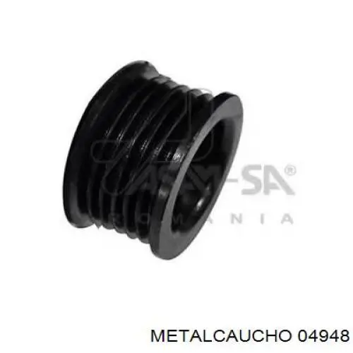 Шків генератора 04948 Metalcaucho