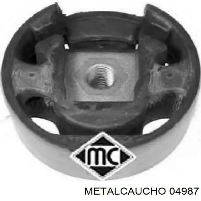 Купити 04987 Metalcaucho Задня опора двигуна
