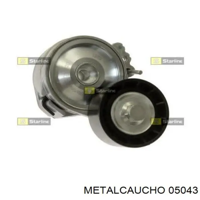 Натягувач приводного ременя 05043 Metalcaucho