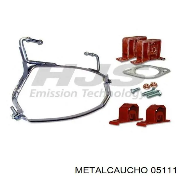 Подушка кріплення глушника Metalcaucho 05111 ціна, від 5.65 USD