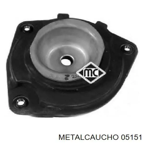 Купити 05151 Metalcaucho Опора амортизатора переднього правого