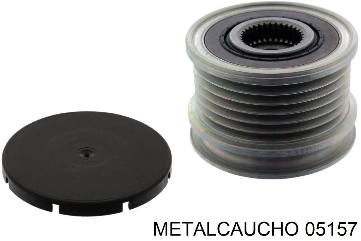 05157 Metalcaucho ролик натягувача приводного ременя