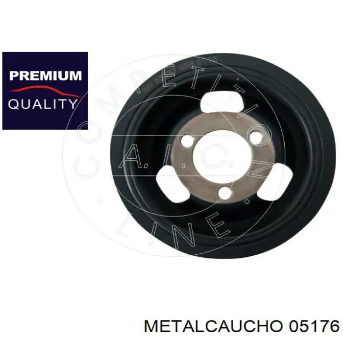 Шків колінвала (демпфер ) Metalcaucho 05176 ціна, від 44.77 USD