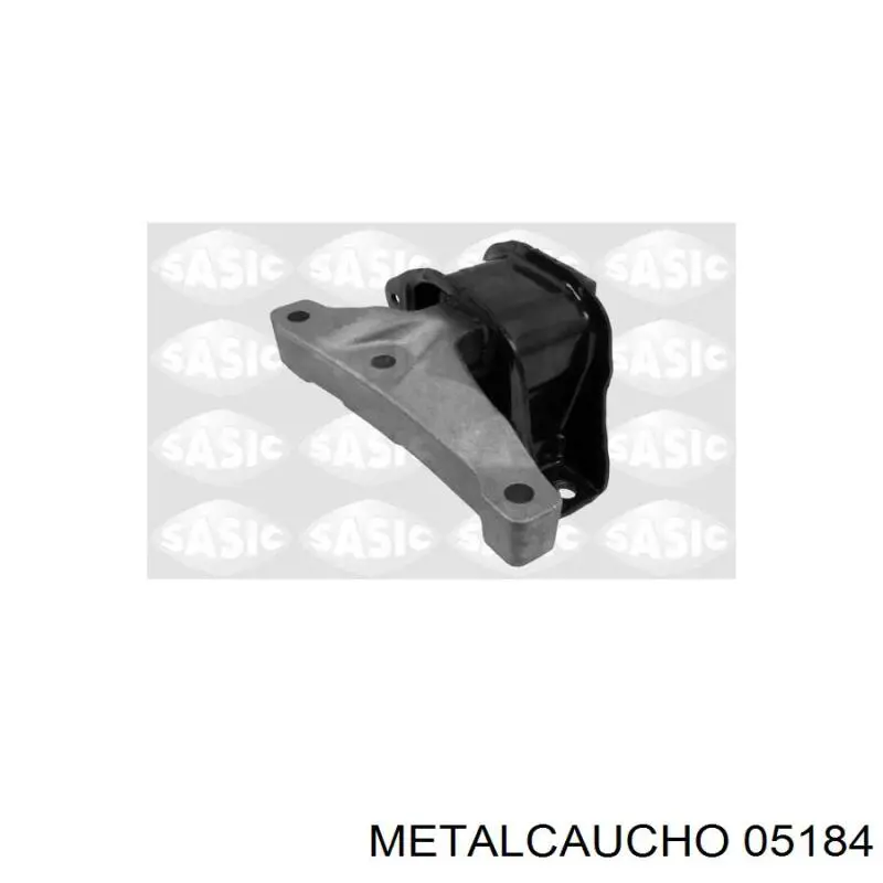 Подушка (опора) двигуна, права 05184 Metalcaucho