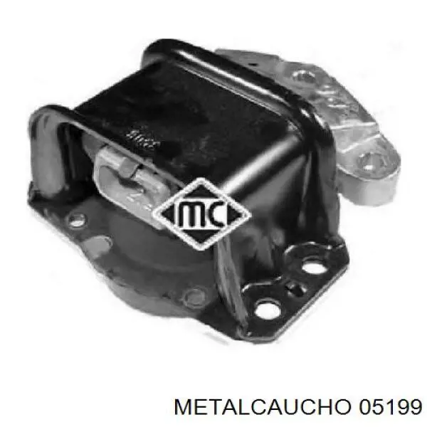 Купити 05199 Metalcaucho Подушка (опора) двигуна, ліва