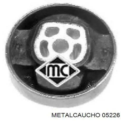 Подушка (опора) двигуна, права верхня 05226 Metalcaucho