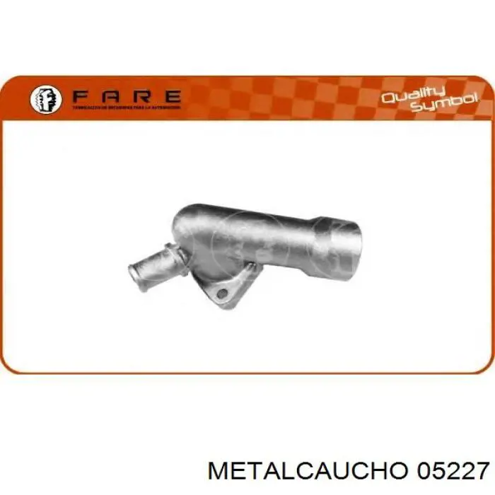 05227 Metalcaucho фланець системи охолодження (трійник)