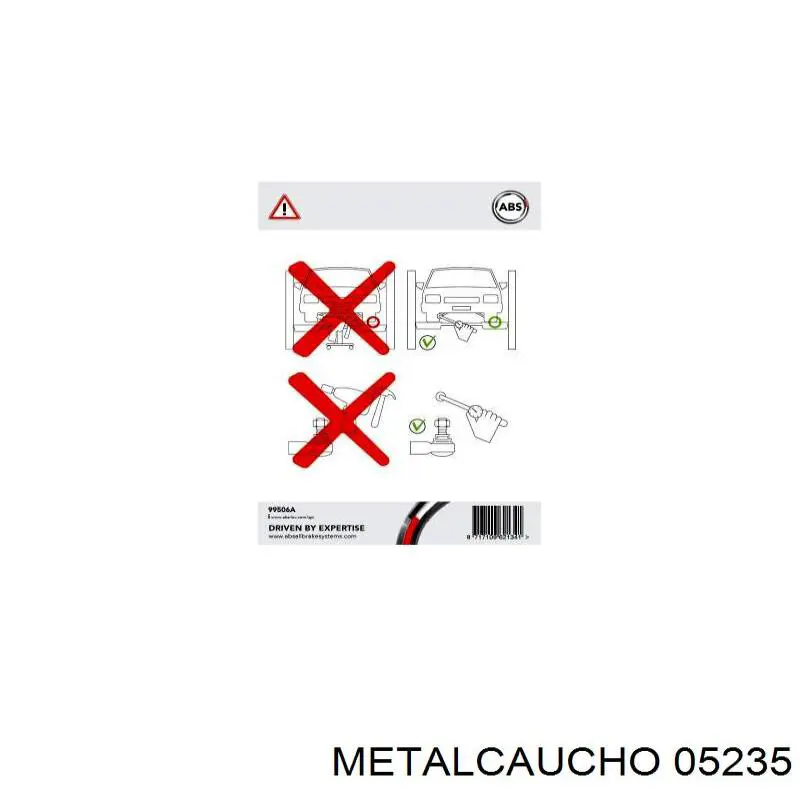 517115 Peugeot/Citroen Втулка стабілізатора заднього