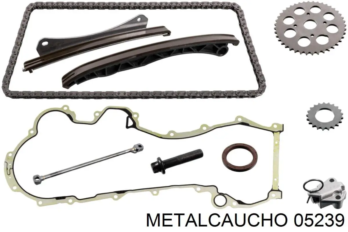 05239 Metalcaucho ланцюг грм, комплект