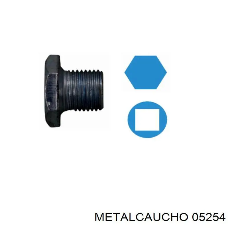05254 Metalcaucho пробка піддона двигуна