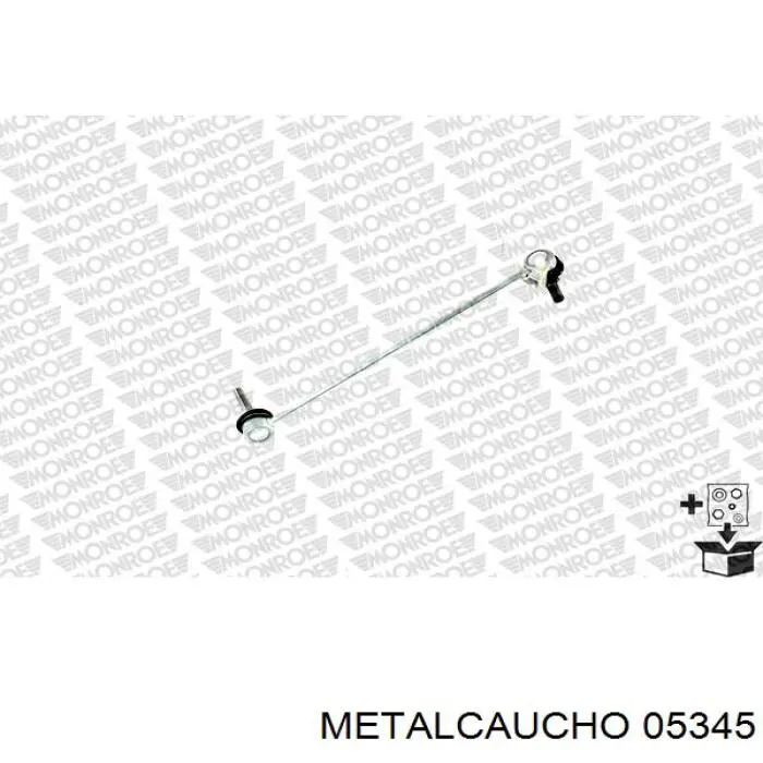 Купити 05345 Metalcaucho Сайлентблок передньої підвіски