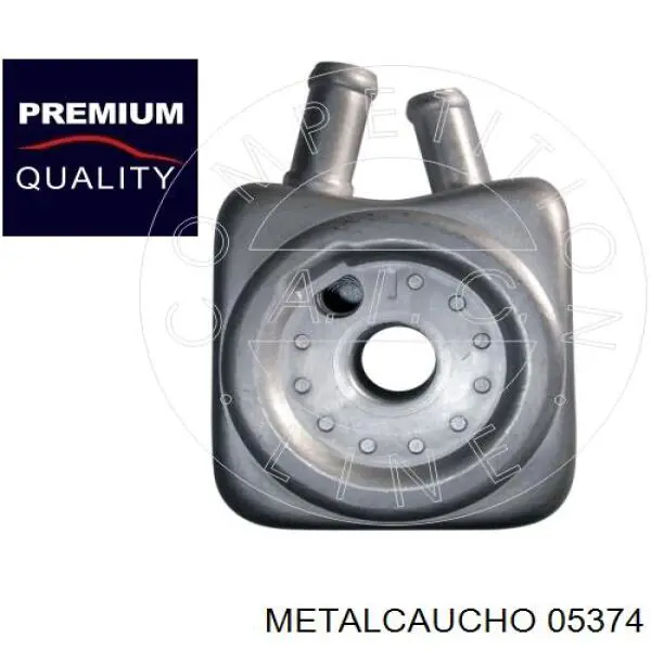 Купити 05374 Metalcaucho Радіатор масляний (холодильник), під фільтром