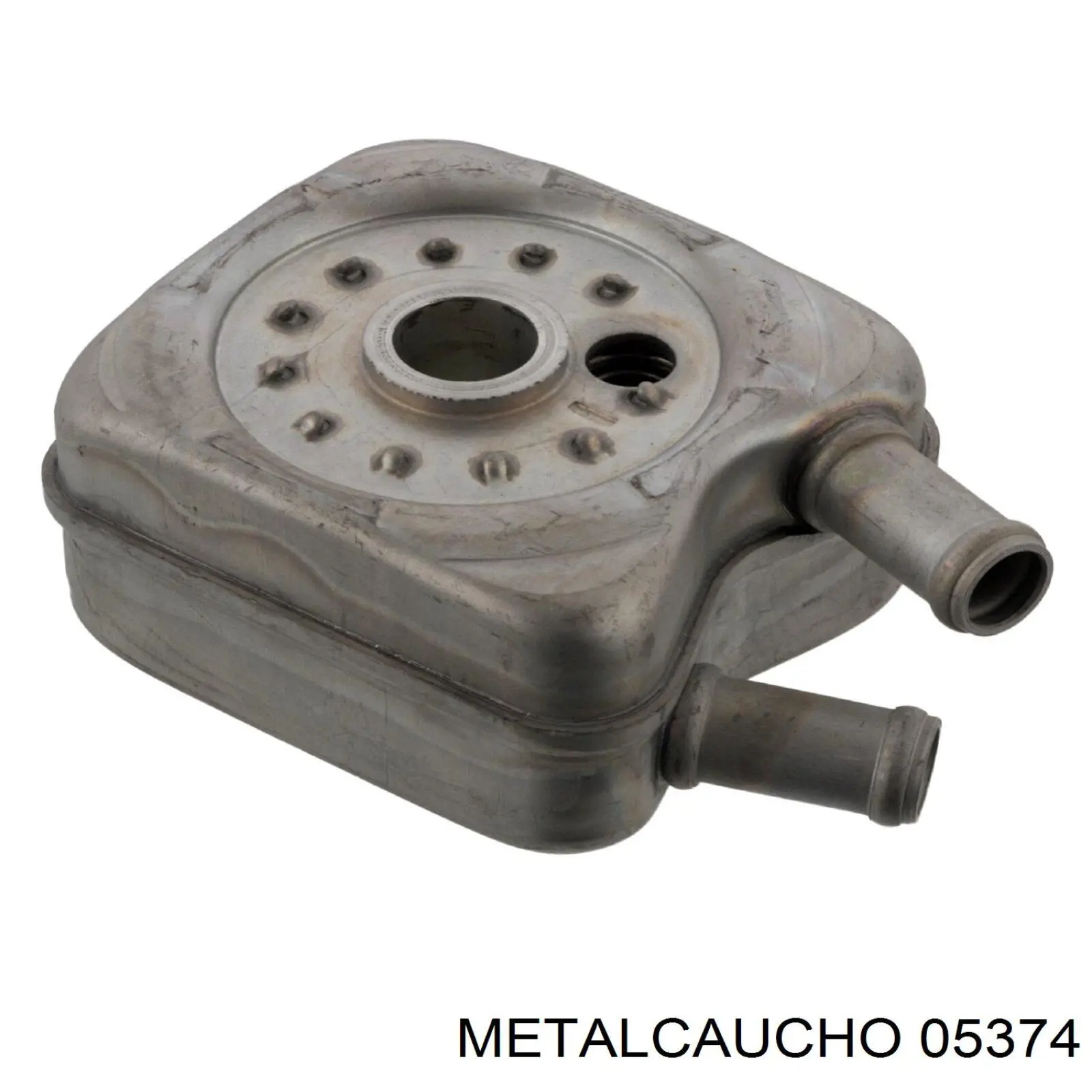 05374 Metalcaucho радіатор масляний (холодильник, під фільтром)