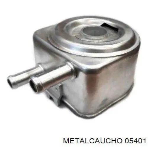 05401 Metalcaucho радіатор масляний (холодильник, під фільтром)