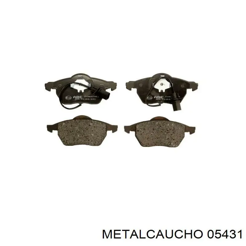 Купити 05431 Metalcaucho Сайлентблок передньої підвіски