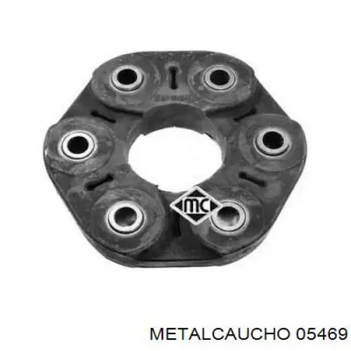 05469 Metalcaucho муфта кардана еластична, передня