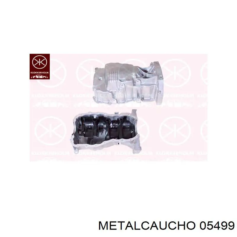 05499 Metalcaucho піддон масляний картера двигуна