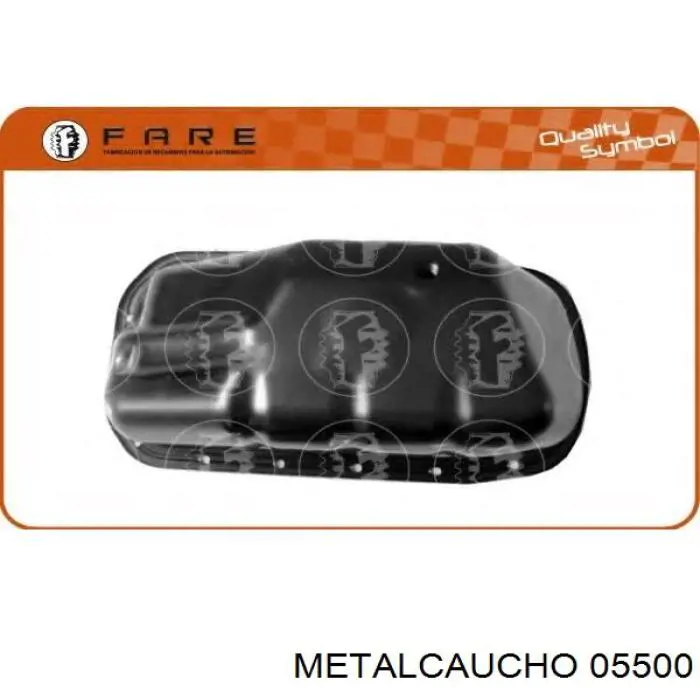 05500 Metalcaucho піддон масляний картера двигуна