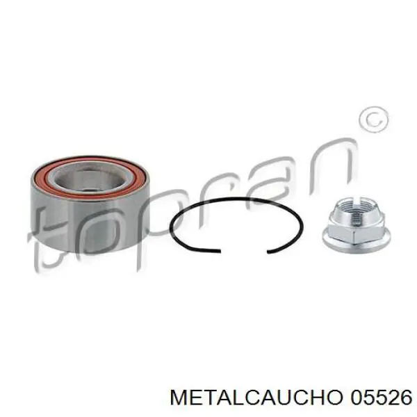 Купити 05526 Metalcaucho Буфер-відбійник амортизатора переднього + пильовик