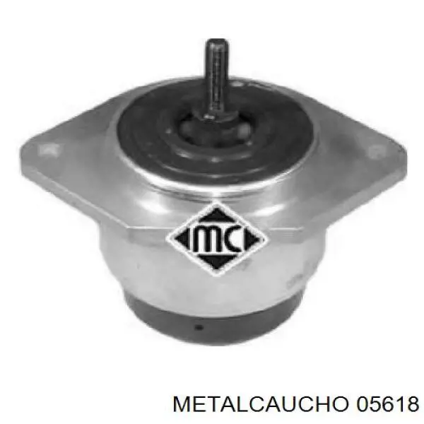 05618 Metalcaucho подушка (опора двигуна, ліва)