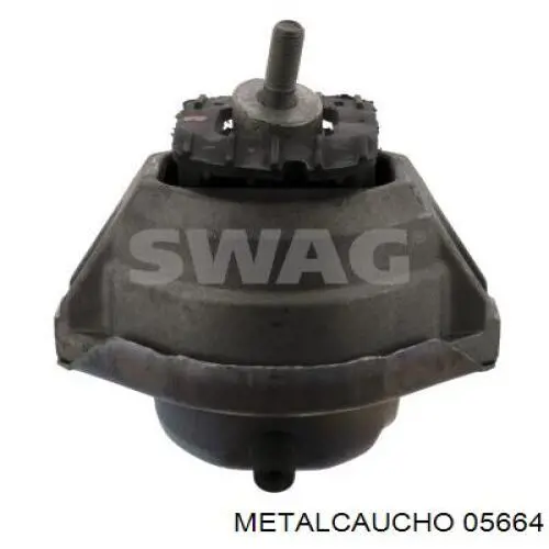 5664 Metalcaucho подушка (опора двигуна, права)